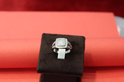 Classic Italian Finish Silver Ring for Men – Party & Formal Wear